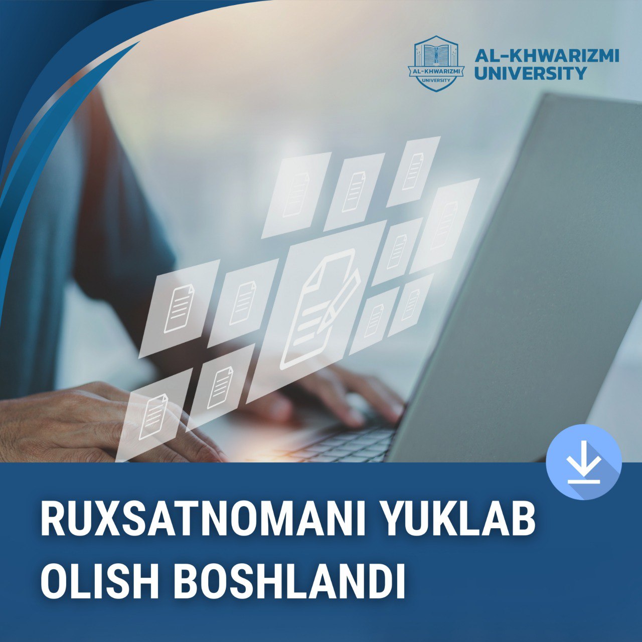 Al-Xorazmiy universitetiga qabul imtihoni 26-avgust kuni o'tkaziladi