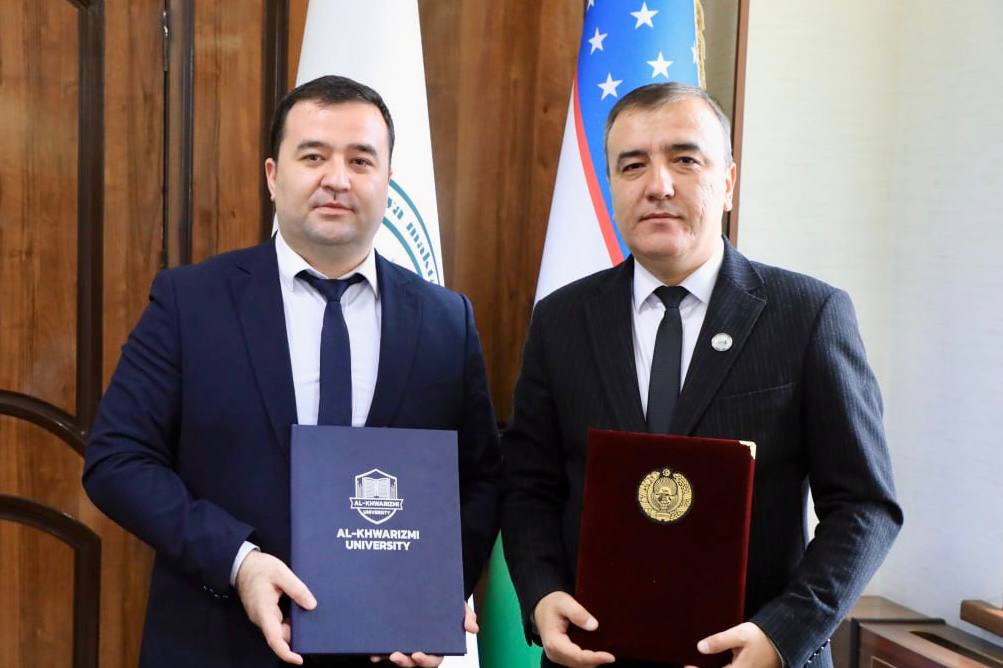 A Memorandum of Cooperation has been signed between Al-Khwarizmi University and the Khorezm Regional Center for Pedagogical Excellence