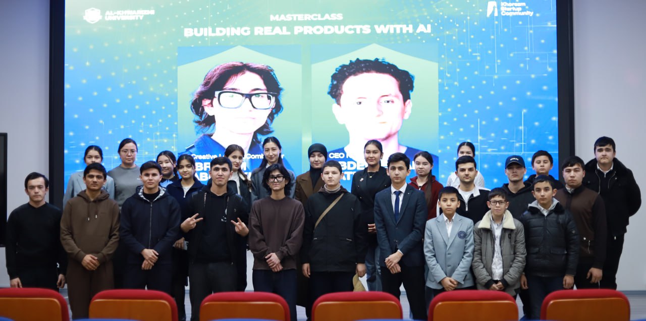 A hybrid (online and offline) event titled “How Are Future Products Created?” was held in collaboration with Al-Khorazmiy University and Xorazm Startup Community.